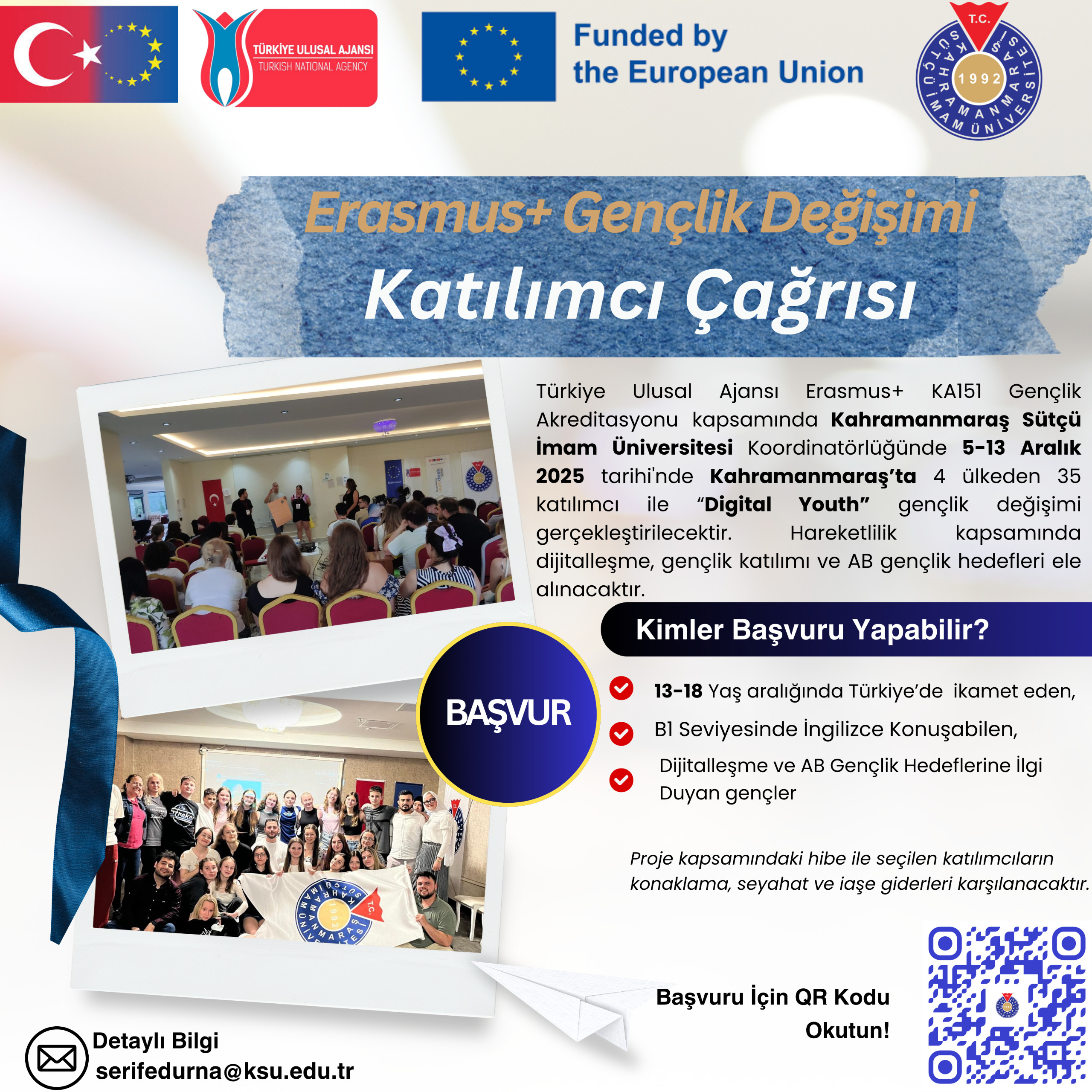 Digital Youth Projesi Katılımcı Çağrısı